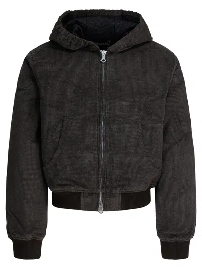 OUR LEGACY OUR LEGACY BROWN COTTON JACKET