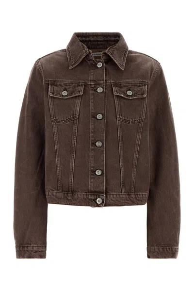 Our Legacy Brown Denim Jacket