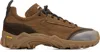 Our Legacy Suede Lace-up Low-top Sneakers In Brown