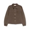 Our Legacy Rebirth Denim Jacket Featuring Chest Pocket