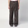 Our Legacy Way Straight-leg Shell Drawstring Cargo Trousers