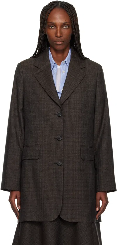 OUR LEGACY BROWN QUEENS BLAZER