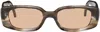 Our Legacy Brown Samhain Sunglasses In Brown