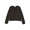 Our Legacy Brown Textured Wool Cardigan In Brown