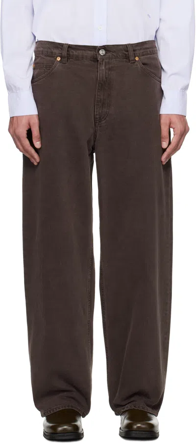 OUR LEGACY BROWN VAST CUT JEANS