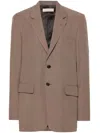 Our Legacy Vienna Single-breasted Blazer In Braun