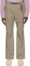 OUR LEGACY BROWN WANDER TROUSERS