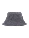 Our Legacy Gray Mohair & Wool Bucket Hat