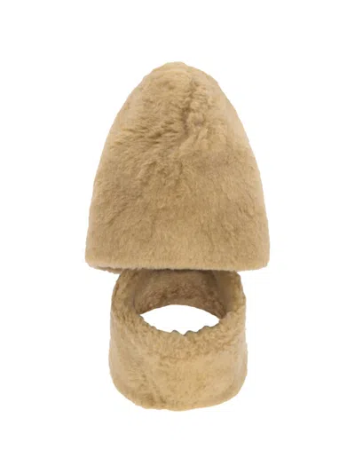 OUR LEGACY BUCKET HAT NECK BEANIE