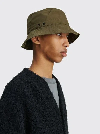 Pre-owned Our Legacy Bucket Hat Tech Ripstop Olive