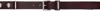 Our Legacy Burgundy Gadget Belt In Burgundy Chromexcel