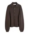 Our Legacy Sleeve Cuffed Long Shirt In Black