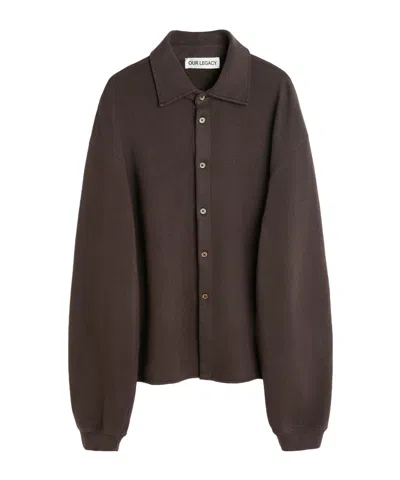 OUR LEGACY OUR LEGACY RECOVERY BUTTON-UP SHIRT