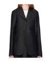 Our Legacy Button-down Suit Coat In Black