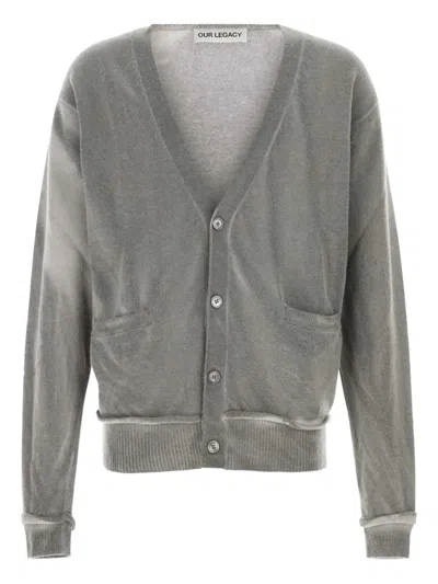 OUR LEGACY BUTTON-FASTENING CARDIGAN
