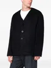 Our Legacy Buttoned Long-sleeves Cardigan In Black