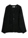 Our Legacy Wool Alpaca Cardigan In Black