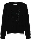 Our Legacy Cable Sonar Roundneck Clothing In Black