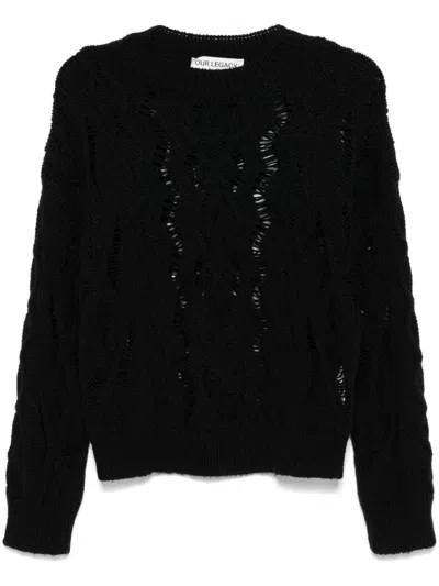 OUR LEGACY CABLE-KNIT SWEATER