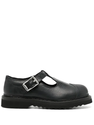 Our Legacy Camden Leather Mary Jane Shoes In Black