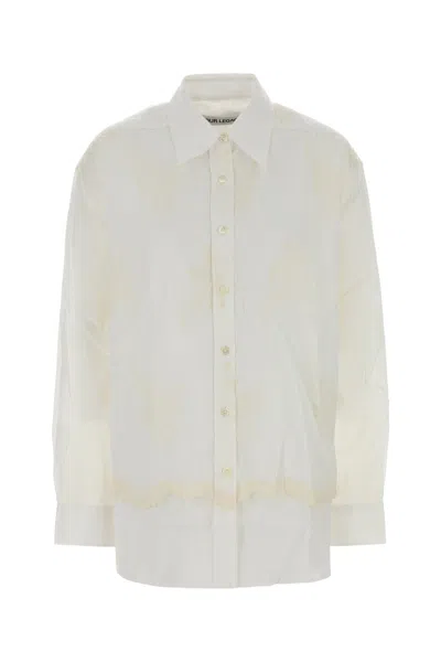 Our Legacy White Cotton Oversize Shirt