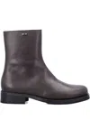 Our Legacy Camion Ankle Boots In Brown