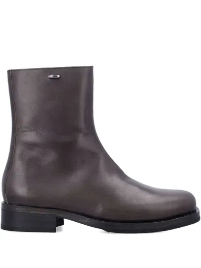 Our Legacy Camion Ankle Boots In Black