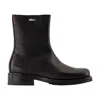 Our Legacy Camion Ankle Boots In Black