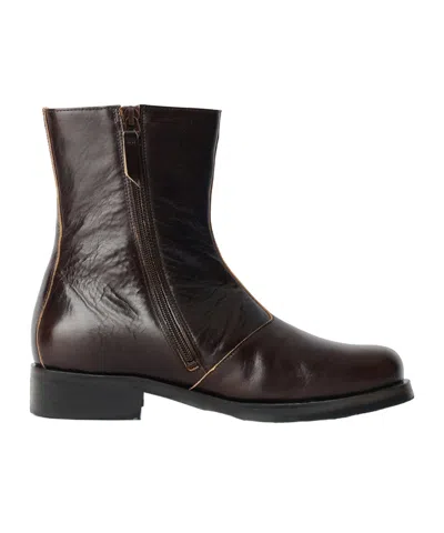 Our Legacy Camion Ankle Boots In Black