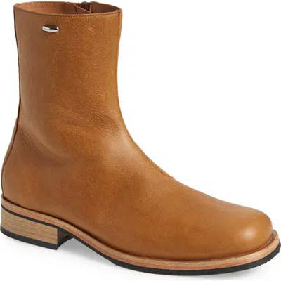Our Legacy Camion Boot In Burnt Sugar Leather