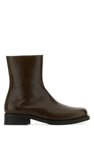 Our Legacy Truck Boot In Oliveleather