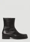 Our Legacy Camion Boot Boots In Black Leather In Black