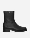 Our Legacy Round-head Short Boots In Black