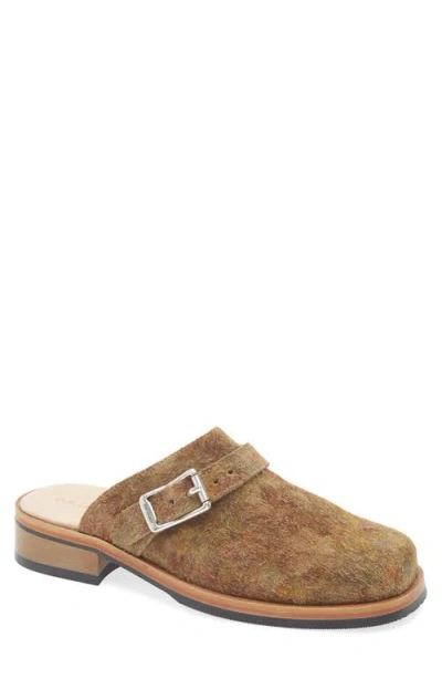 Our Legacy Camion Mule In Petal Dance Rough Suede