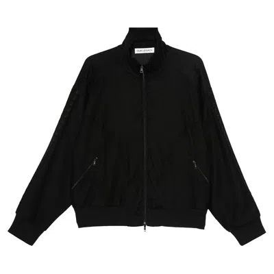 Pre-owned Our Legacy Canvas Track Jacket 'black' | Men's Size 52