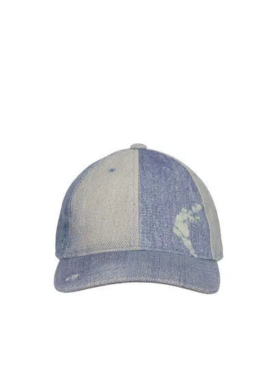Our Legacy Cappello Ball In Denim In Digital Denim Print