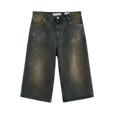 Pre-owned Our Legacy Capri Cut 'nebula Wash' | Black | Men's Size 46