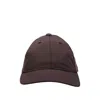 Our Legacy Curved Brim Panelled Design Cap In Brown