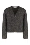 Our Legacy Cardigan Academy In Wool In Black