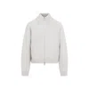 Our Legacy Modern Knit Cardigan Featuring Front Pockets In Gray
