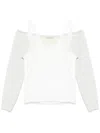 Our Legacy Cardigan Tank Clothing In Yellow Tint Melange Fleece
