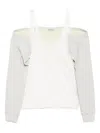 Our Legacy Cardigan Tank Clothing In White
