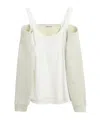 Our Legacy Cardigan Tank Topwear In White