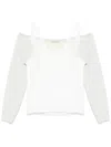 Our Legacy Cardigan Tank Clothing In Yellow Tint Melange Fleece