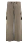 Our Legacy Cargo Pants Mount In Cotton In Gray