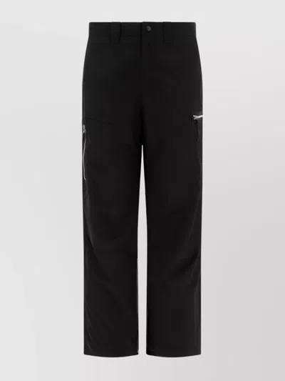Our Legacy Cargo Trousers With Belt Loops And Side Pockets In Animal Print