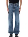 Our Legacy Carlson Cut Jeans Rodeo Wash Broken Twill In Blue