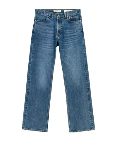 Our Legacy Belt Loop Denim Trousers In Blue