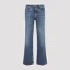 Our Legacy Faded Five-pocket Trousers Featuring Belt Loops In Blue