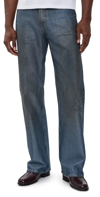 Our Legacy Carlson Cut Jeans Kintsugi Wash In Blue